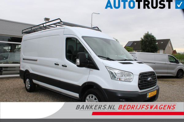 Ford Transit 2.0 TDCI 130PK, L3H2, Airco imperial ladder haak