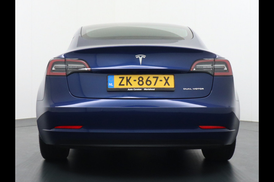 Tesla Model 3 SR+ Standard RWD Plus 325PK AutoPilot 2.5 Leer Premium-l.s. PanoDak Adaptive cruise 18" Camera's Elektr.-Stuur+Stoelen+Spiegels+ WIFI Ecc Navigatiesysteem full map LED Comfortstoel(en) ACC Dual-ECC DAB Voorverwarmen interieur via App Keyless via Telefoonsleutel One-Pedal-Drive Origin. NLse auto ! 1e eigenaar lease