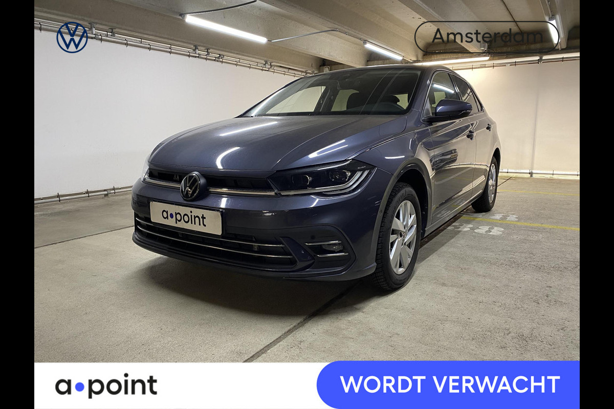 Volkswagen Polo 1.0 TSI Style 110 pk Automaat (DSG) | Navigatie via App | Parkeersensoren (Park assist) | Achteruitrijcamera | Adaptieve cruise control | Stoelverwarming |