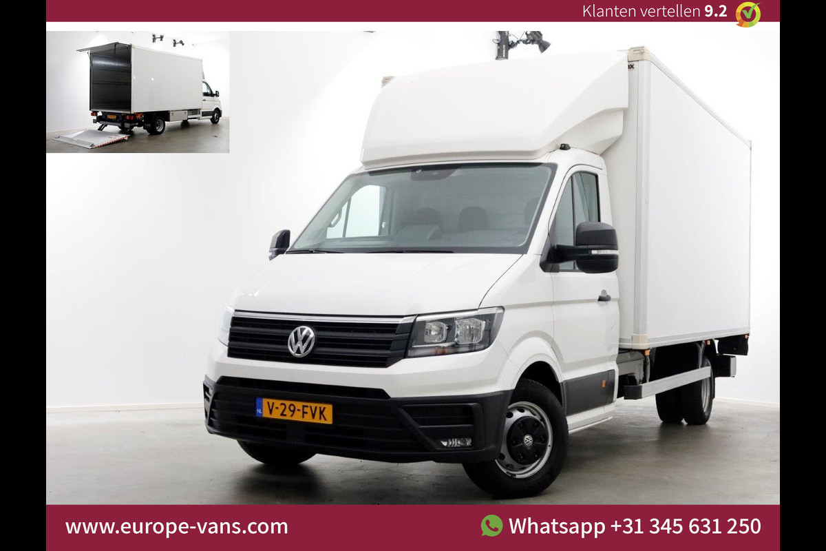 Volkswagen Crafter 50 2.0 TDI 177pk DSG-Automaat XXL Bakwagen met laadklep 1.000kg L445/B225 08-2020