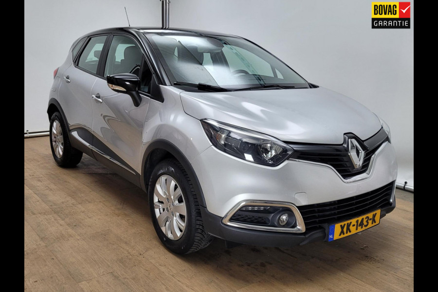 Renault Captur 0.9 TCe Expression | Cruisecontrol | Parkeersensoren | Climate | Navi | Radio met aux | Sportvelgen | Zwart dak