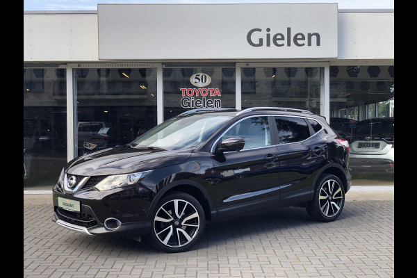 Nissan QASHQAI 1.2 DIG-T Automaat Tekna | Trekhaak, Leer, Panoramadak, Stoelverwarming, 360 camera, Dodehoekherkenning, Navigatie