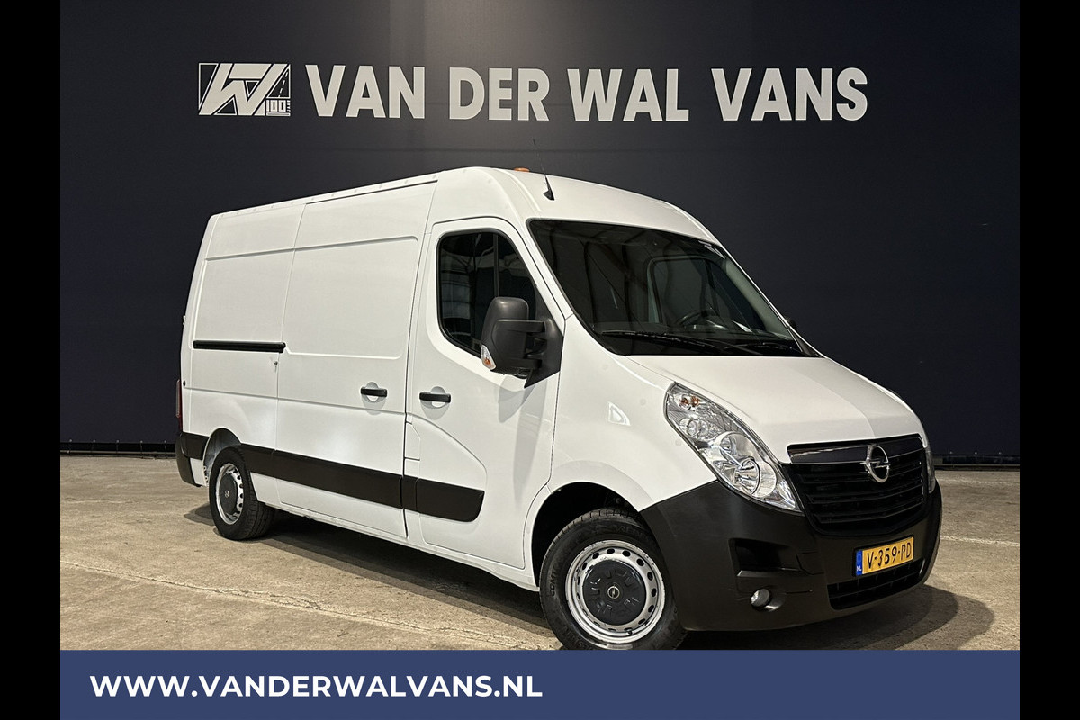 Opel Movano 2.3 CDTI 145pk L2H2 Euro6 Airco | Camera | Trekhaak 2500KG | Navigatie Cruisecontrol, Parkeersensoren, Bluetooth-telefonie, Bijrijdersbank