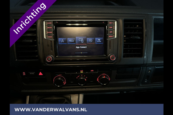 Volkswagen Transporter 2.0 TDI L1H1 inrichting Euro6 Airco | Imperiaal | Trekhaak | Navigatie | Apple Carplay android auto, cruisecontrol, camera
