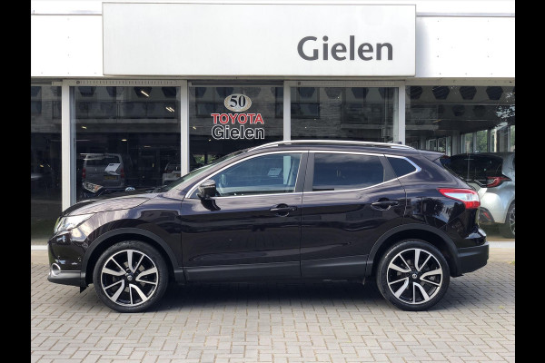 Nissan QASHQAI 1.2 DIG-T Automaat Tekna | Trekhaak, Leer, Panoramadak, Stoelverwarming, 360 camera, Dodehoekherkenning, Navigatie