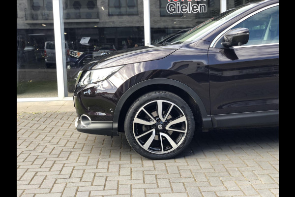 Nissan QASHQAI 1.2 DIG-T Automaat Tekna | Trekhaak, Leer, Panoramadak, Stoelverwarming, 360 camera, Dodehoekherkenning, Navigatie