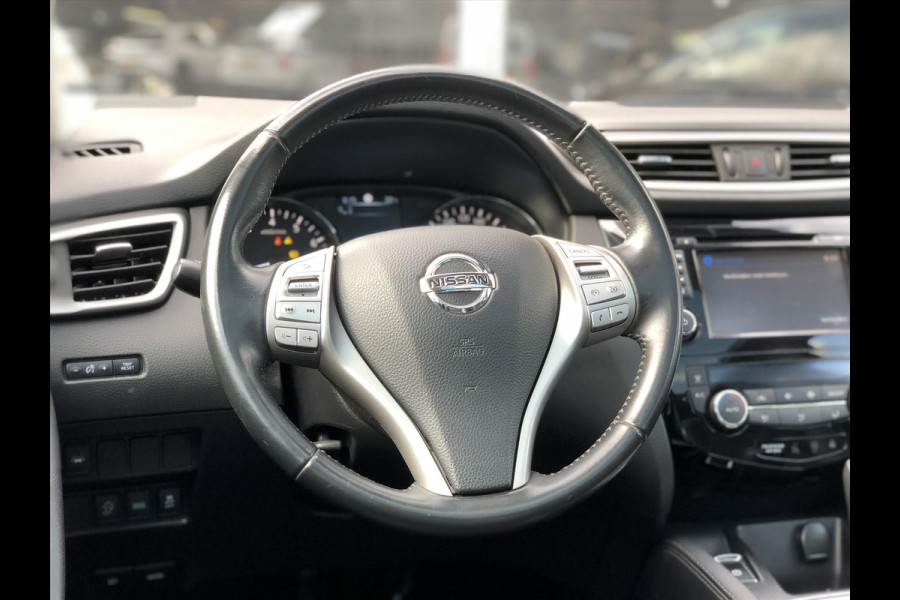 Nissan QASHQAI 1.2 DIG-T Automaat Tekna | Trekhaak, Leer, Panoramadak, Stoelverwarming, 360 camera, Dodehoekherkenning, Navigatie