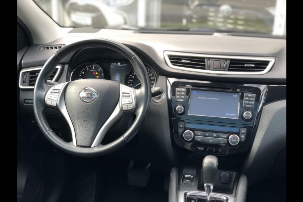 Nissan QASHQAI 1.2 DIG-T Automaat Tekna | Trekhaak, Leer, Panoramadak, Stoelverwarming, 360 camera, Dodehoekherkenning, Navigatie