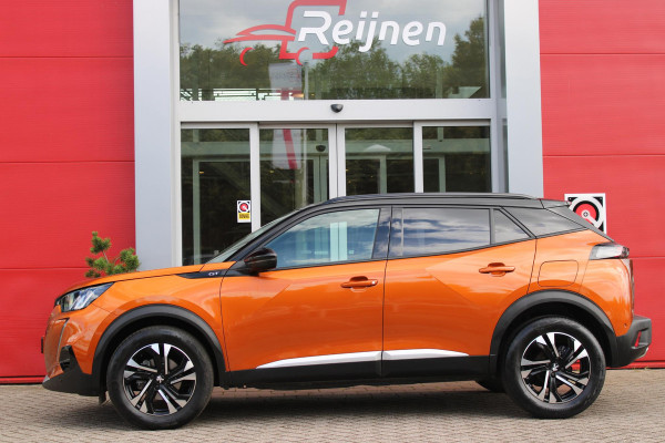 Peugeot 2008 1.2 130PK GT | NAVIGATIE 10" TOUCHSCREEN | ACHTERUITRIJ CAMERA | APPLE CARPLAY/ANDROID AUTO | PARKEERSENSOREN VOOR EN ACHTER | CRUISE CONTROL | DAB+ RADIO | FULL LED KOPLAMPEN | CLIMATE CONTROL | DODEHOEK BEWAKING |