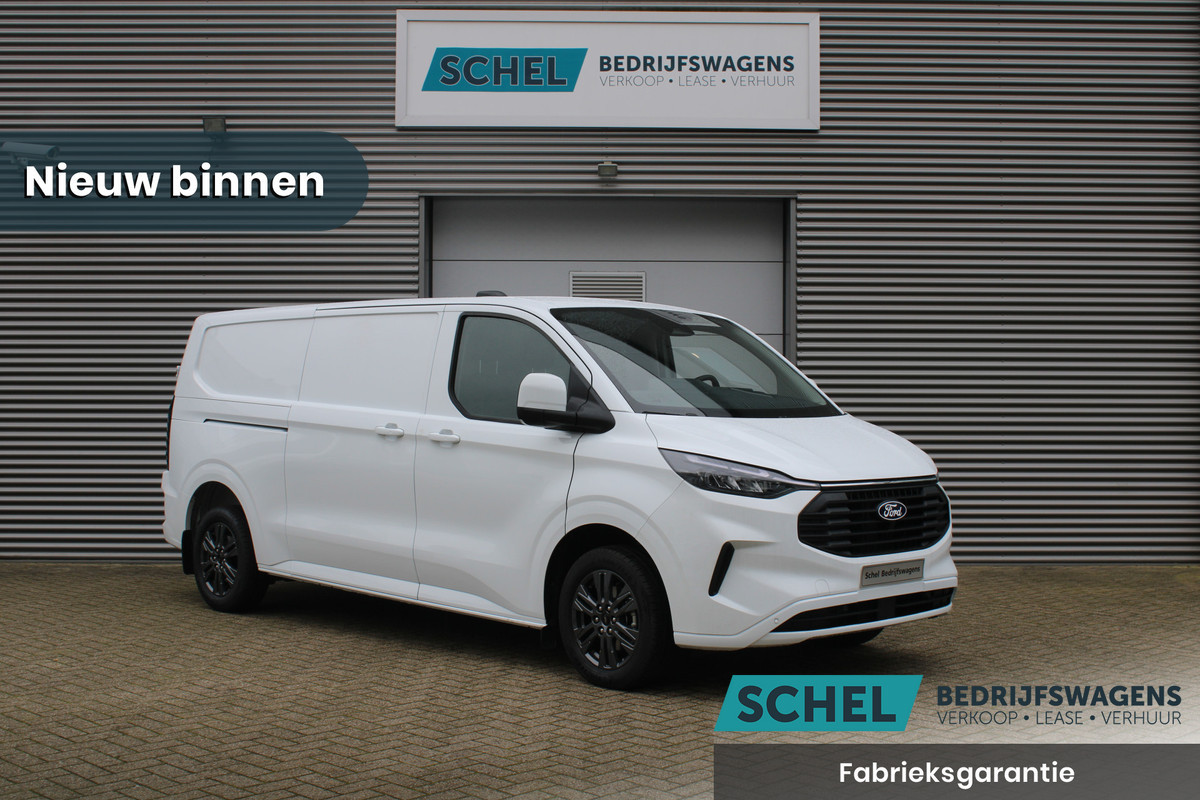 Ford Transit Custom 320 2.0 TDCI L2H1 Limited 170pk - Adaptive Cruise - Verwarmd stuur - Blind spot - Navigatie - Camera - Draadloos laden - Rijklaa