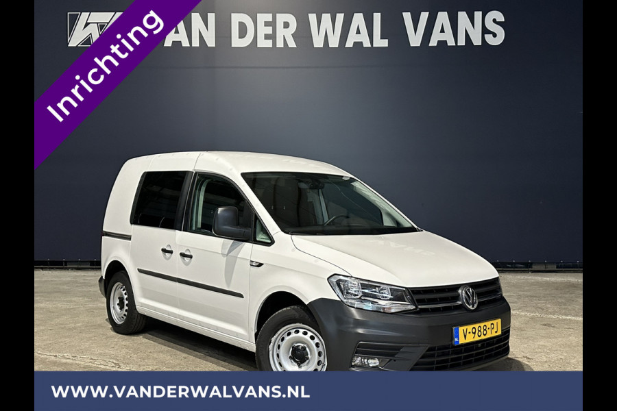 Volkswagen Caddy 2.0 TDI L1H1 inrichting Euro6 Airco | Cruisecontrol | Trekhaak | Parkeersensoren zijdeur, verwarmde voorruit