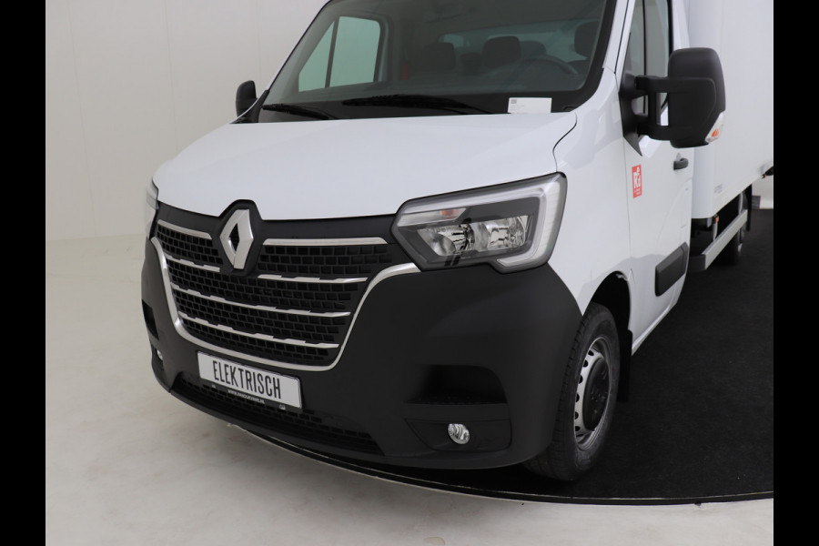 Renault Master Z.E. E-TECH T35 L3 BAKWAGEN ECOBOX MET LAADKLEP 100% ELEKTRISCH 52 kWh AC & 22 kW DC SNELLADEN CRUISE CONTROL RADIO LED 360 GRADEN CAMERA  8 JAAR GARANTIE OP ACCU