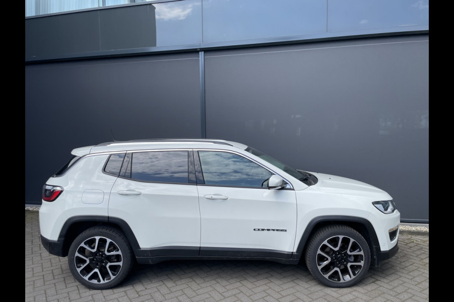 Jeep Compass 1.3T Limited Automaat Clim. control - Cruise control - Parks. V+A - Navi - U-Con./Radio/USB/AUX/DAB/TEL - A-uitrijcam. - MFL-Stuurwiel - ML - LMV - CD+AB - Ramen en Spiegels E-V+VW - Stuurwiel VW - V-Stoelen V+VW