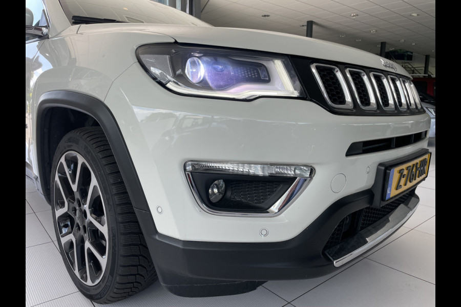 Jeep Compass 1.3T Limited Automaat Clim. control - Cruise control - Parks. V+A - Navi - U-Con./Radio/USB/AUX/DAB/TEL - A-uitrijcam. - MFL-Stuurwiel - ML - LMV - CD+AB - Ramen en Spiegels E-V+VW - Stuurwiel VW - V-Stoelen V+VW