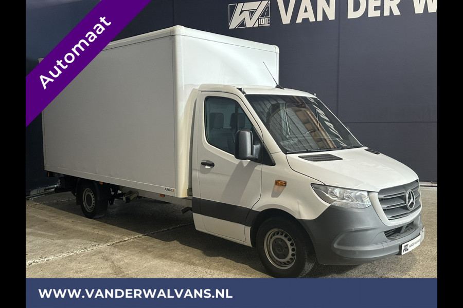 Mercedes-Benz Sprinter 316 CDI 163pk 7G-Tronic Automaat Bakwagen Laadklep Euro6 Airco | Camera Adaptieve Cruisecontrol, Chauffeursstoel, Apple Carplay & Android Auto, Bijrijdersbank