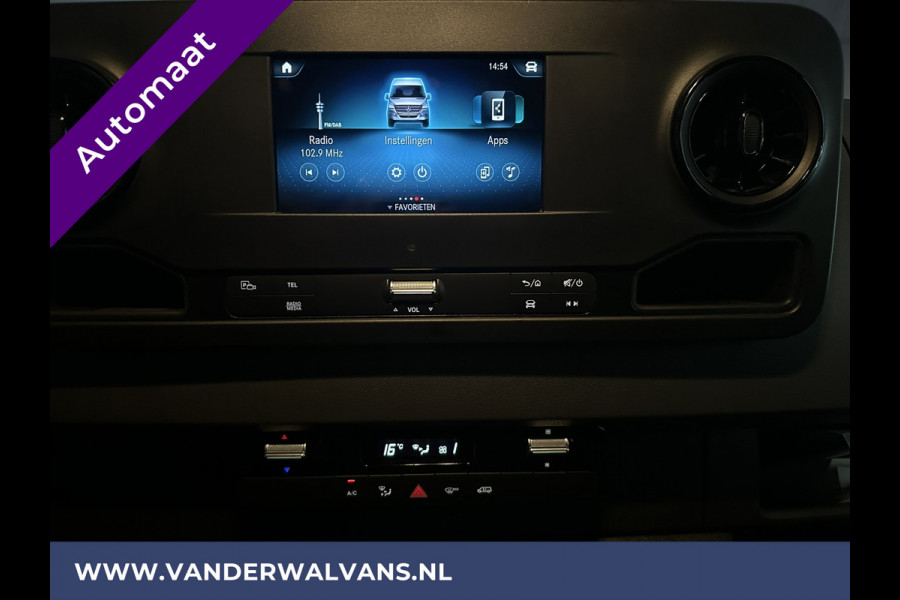 Mercedes-Benz Sprinter 316 CDI 163pk 7G-Tronic Automaat Bakwagen Laadklep Euro6 Airco | Camera Adaptieve Cruisecontrol, Chauffeursstoel, Apple Carplay & Android Auto, Bijrijdersbank