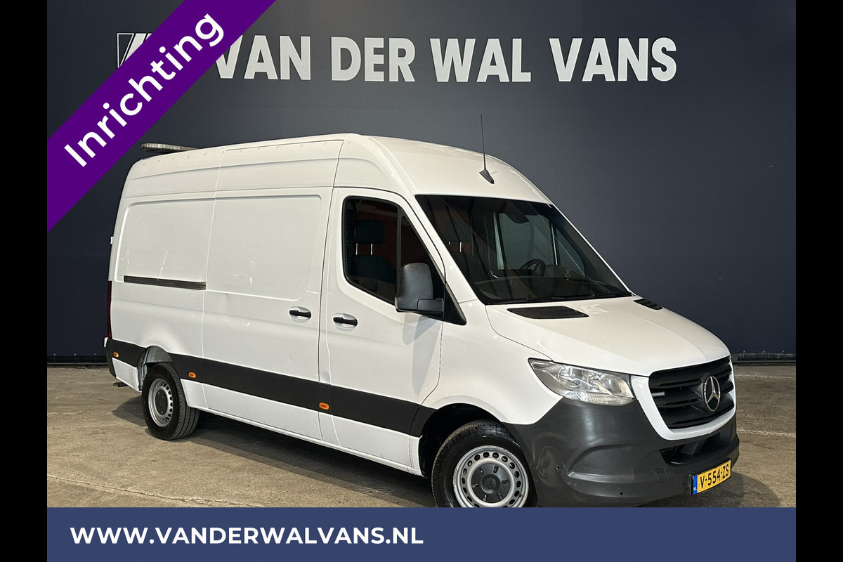 Mercedes-Benz Sprinter 316 CDI 163pk 3500kg Trekhaak L2H2 inrichting Euro6 Airco | Camera | Cruisecontrol Parkeersensoren, Apple Carplay & Android Auto