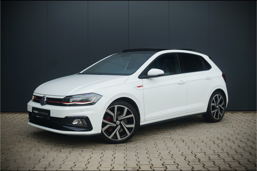 Volkswagen Polo 2.0 TSI GTI DSG | Panoramadak | Leer | Virtual | Camera | Automaat | NAP | Stoelverwarming | Led | Adaptive Cruise Control | Navigatie | Aut. Airco | Apple Carplay |