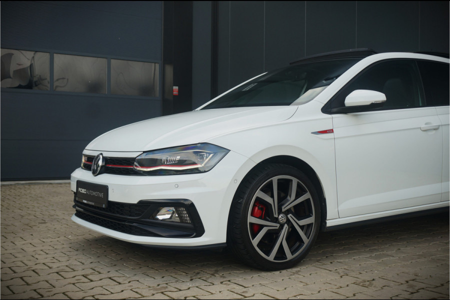 Volkswagen Polo 2.0 TSI GTI DSG | Panoramadak | Leer | Virtual | Camera | Automaat | NAP | Stoelverwarming | Led | Adaptive Cruise Control | Navigatie | Aut. Airco | Apple Carplay |