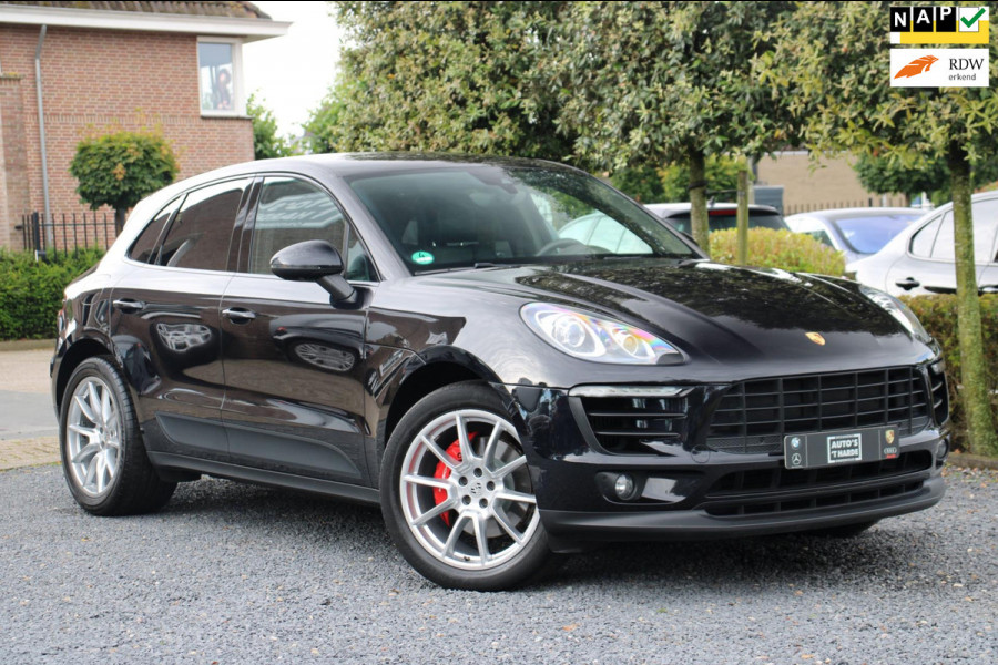 Porsche Macan 3.0 S 340 PK Luchtvering Trekhaak Camera Xenon Leder 20''