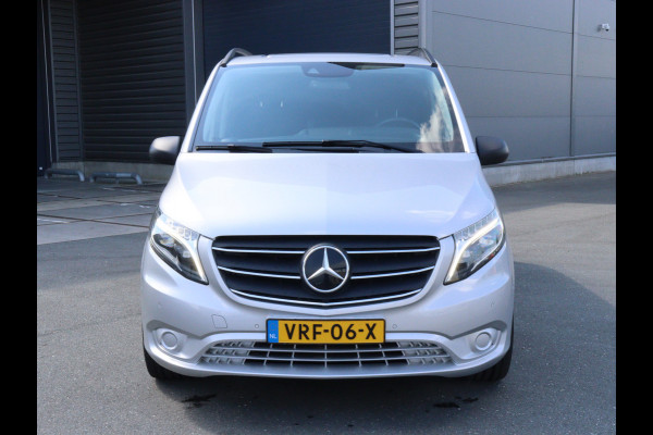 Mercedes-Benz Vito 114 CDI Extra Lang Dubbele Cabine extra beenruimte 19" inch velgen Dubbele schuifdeur Led koplampen Camera Navigatie