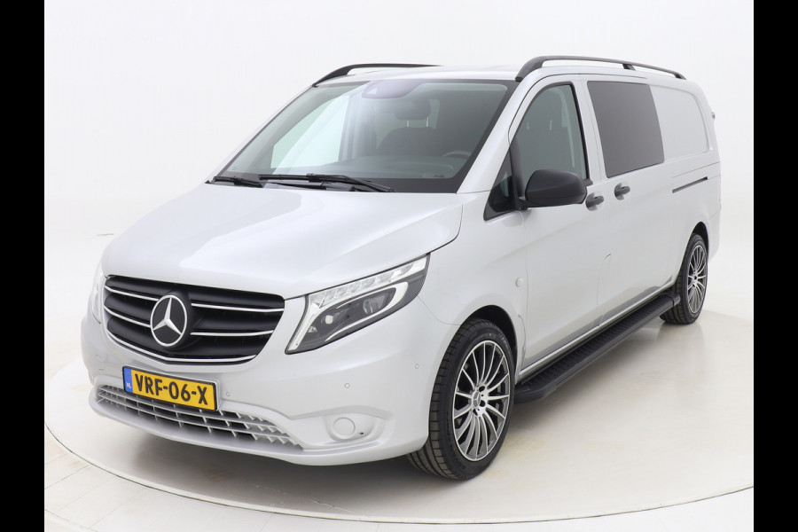 Mercedes-Benz Vito 114 CDI Extra Lang Dubbele Cabine extra beenruimte 19" inch velgen Dubbele schuifdeur Led koplampen Camera Navigatie