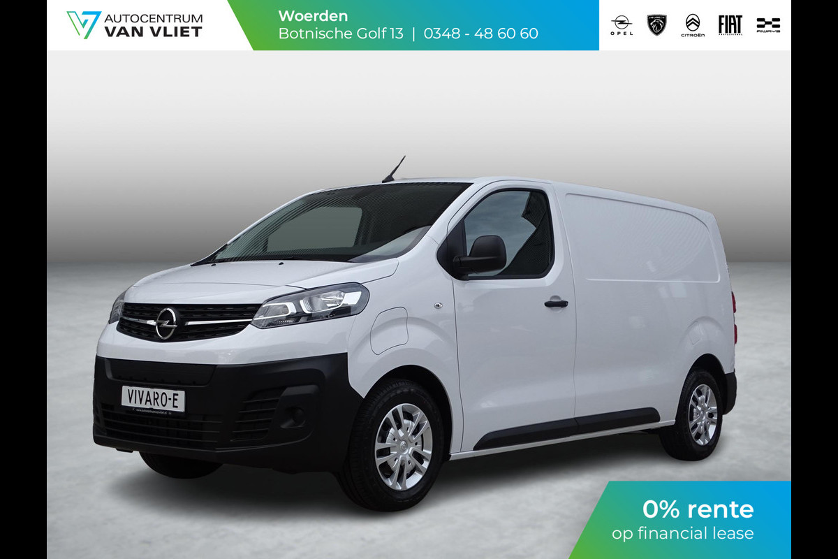 Opel Vivaro Electric L2 75 kWh | 0% rente | camera | Navigatie incl. Apple Carplay | Comfort tussenschot