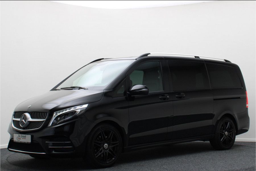 Mercedes-Benz V-Klasse 300d Lang DC Avantgarde Edition LED, Leer, 2x Schuifdeur, Lane Assist, Navigatie, Trekhaak, 19''