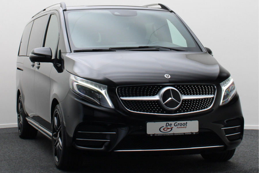 Mercedes-Benz V-Klasse 300d Lang DC Avantgarde Edition LED, Leer, 2x Schuifdeur, Lane Assist, Navigatie, Trekhaak, 19''