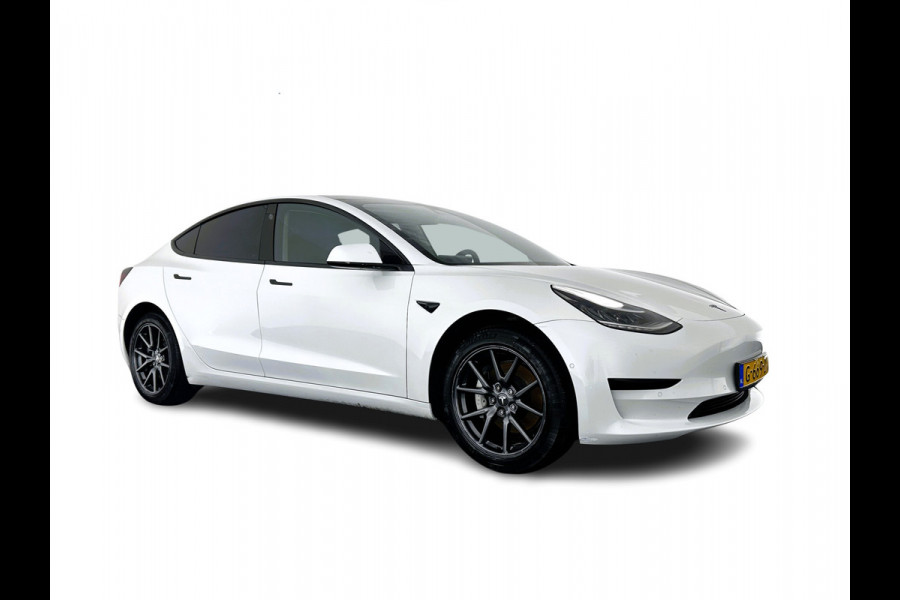 Tesla Model 3 Standard RWD Plus 60 kWh [ 3-Fase ] (INCL-BTW) Aut. *PANO | AUTO-PILOT | NAPPA-VOLLEDER | KEYLESS | FULL-LED | MEMORY-PACK | SURROUND-VIEW | DAB | APP-CONNECT | VIRTUAL-COCKPIT | LANE-ASSIST | COMFORT-SEATS | 18"ALU*