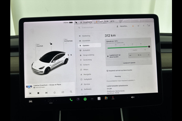 Tesla Model 3 Standard RWD Plus 60 kWh [ 3-Fase ] (INCL-BTW) Aut. *PANO | AUTO-PILOT | NAPPA-VOLLEDER | KEYLESS | FULL-LED | MEMORY-PACK | SURROUND-VIEW | DAB | APP-CONNECT | VIRTUAL-COCKPIT | LANE-ASSIST | COMFORT-SEATS | 18"ALU*