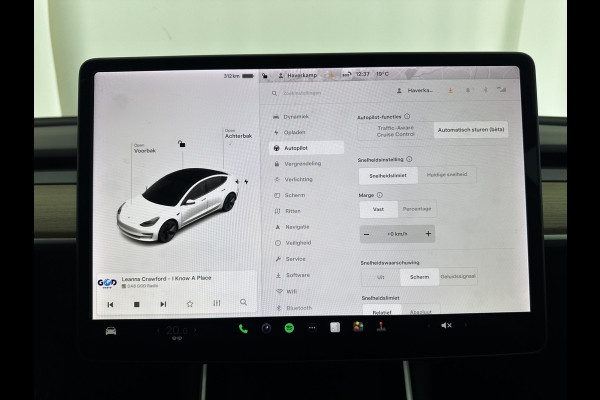 Tesla Model 3 Standard RWD Plus 60 kWh [ 3-Fase ] (INCL-BTW) Aut. *PANO | AUTO-PILOT | NAPPA-VOLLEDER | KEYLESS | FULL-LED | MEMORY-PACK | SURROUND-VIEW | DAB | APP-CONNECT | VIRTUAL-COCKPIT | LANE-ASSIST | COMFORT-SEATS | 18"ALU*