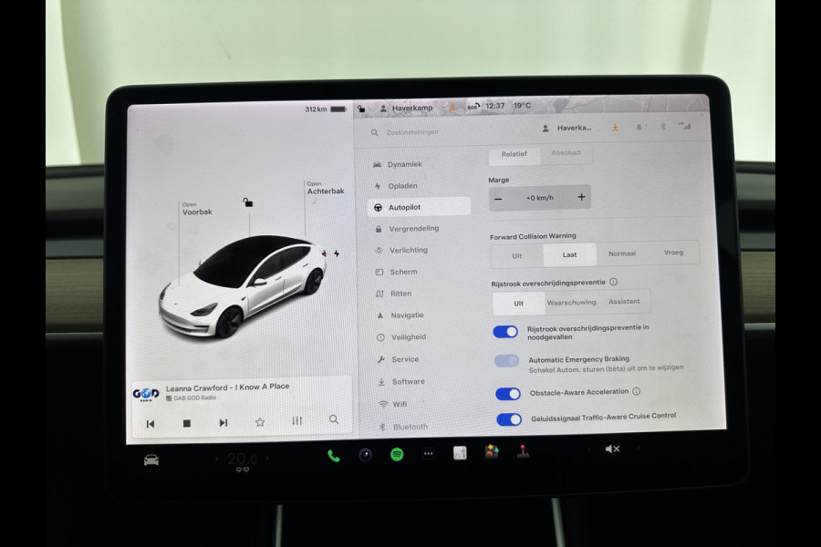 Tesla Model 3 Standard RWD Plus 60 kWh [ 3-Fase ] (INCL-BTW) Aut. *PANO | AUTO-PILOT | NAPPA-VOLLEDER | KEYLESS | FULL-LED | MEMORY-PACK | SURROUND-VIEW | DAB | APP-CONNECT | VIRTUAL-COCKPIT | LANE-ASSIST | COMFORT-SEATS | 18"ALU*