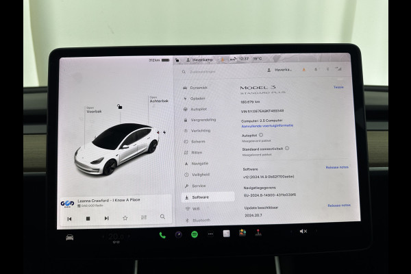 Tesla Model 3 Standard RWD Plus 60 kWh [ 3-Fase ] (INCL-BTW) Aut. *PANO | AUTO-PILOT | NAPPA-VOLLEDER | KEYLESS | FULL-LED | MEMORY-PACK | SURROUND-VIEW | DAB | APP-CONNECT | VIRTUAL-COCKPIT | LANE-ASSIST | COMFORT-SEATS | 18"ALU*