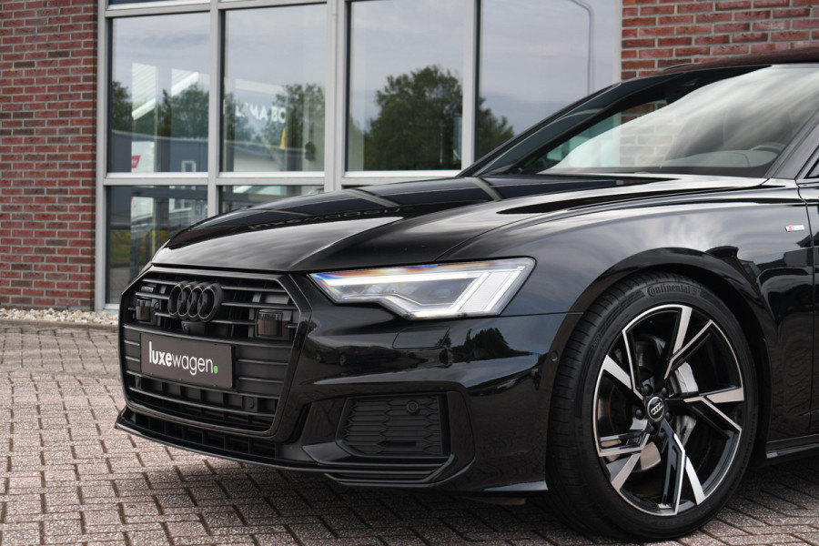 Audi A6 Avant 50 TDI 286pk quattro S-Line Pano B&O m-LED 360 ACC Optic-Black