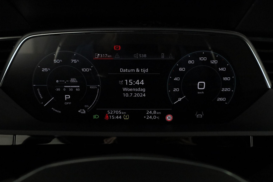 Audi e-tron Sportback 55 quattro S edition 95 kWh 408pk | Panoramdak | Navigatie | Stoelverwarming | Parkeercamera