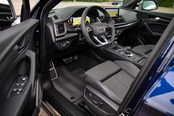 Audi Q5 50 TFSI e Quattro Competition Pro Line S S-Line 299pk Automaat! Panoramadak|Virtual Cockpit|LED Matrix|B&O|Black|Trekhaak