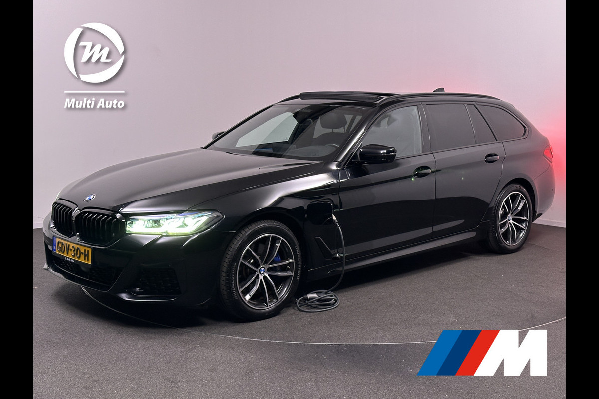 BMW 5 Serie Touring 530e xDrive M Sport Plug In Hybrid 293pk PHEV | Panodak | Laser LED | Adaptive Cruise | 360 Camera | Head Up | Harman Kardon | Apple Carplay | Keyless |