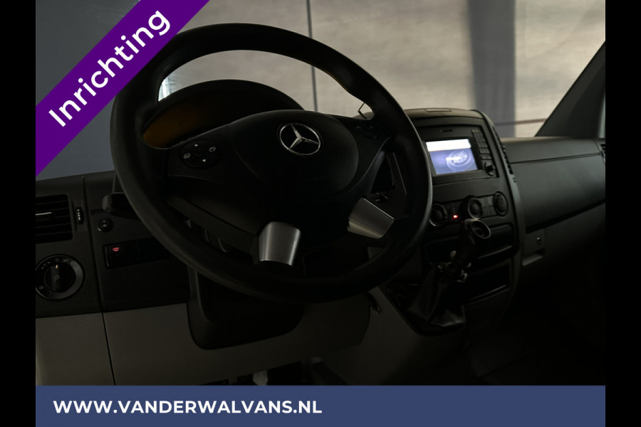 Mercedes-Benz Sprinter 316 CDI 163pk L2H2 inrichting Euro6 Airco | Camera | 2800kg Trekhaak | Cruisecontrol Omvormer, Chauffeurstoel, Bluetooth-telefoonvoorbereiding