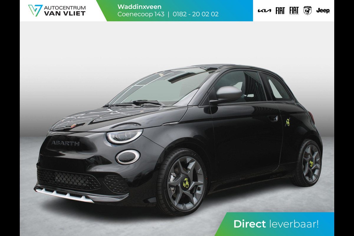 Abarth 500e 42 kWh 155pk | Uit voorraad leverbaar | Navi | Clima | Cruise | 17" | PDC | Apple Carplay