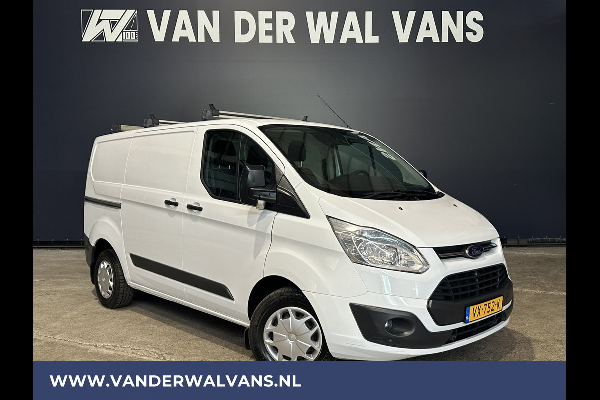 Ford Transit Custom 2.2 TDCI L1H1 Airco | Trekhaak | Navigatie | Cruisecontrol | Dakdragers Parkeersensoren, Bijrijdersbank, Bluetooth-telefoonvoorbereiding