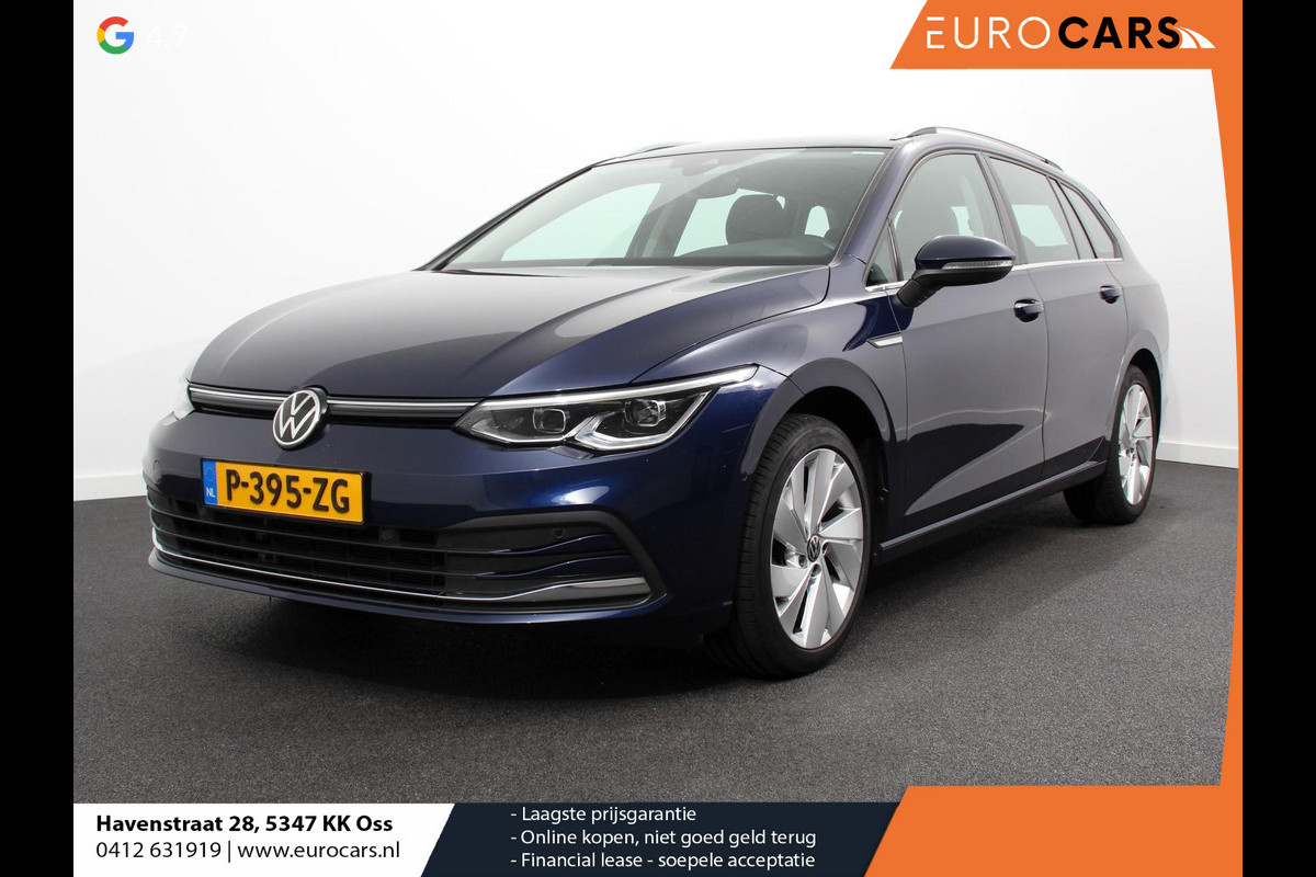 Volkswagen GOLF Variant 1.5 eTSI 150pk DSG Style | Demo! | Navigatie | Climate Control | Camera | Parkeer Sensoren | Adaptive Cruise control | Achterklep electrisch bedienbaar | Stoelverwarming