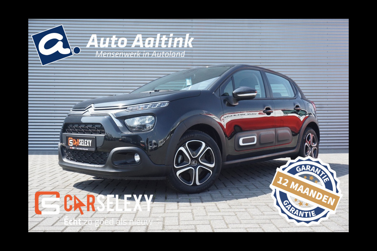 Citroën C3 85PK FEEL CARPLAY | STOELVERW. | CLIMA | CRUISE | HOGE ZIT!