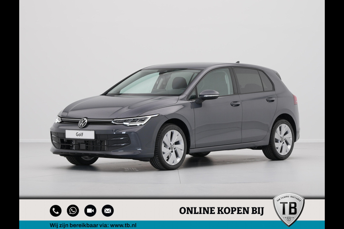 Volkswagen Golf 1.5 eTSI 116 7DSG Life Edition Automaat | Velgen 'Suzuka', 19 inch lichtmetaal R-Line (inclusief 225/40 R19 banden en voorzien van slotbouten) | Achteruitrijcamera (Rear View) | Zijruiten achter en achterruit getint 65% lichtabsorberend | Diefstalalarm | Rijstrookbehoudassistent (Lane Assist)