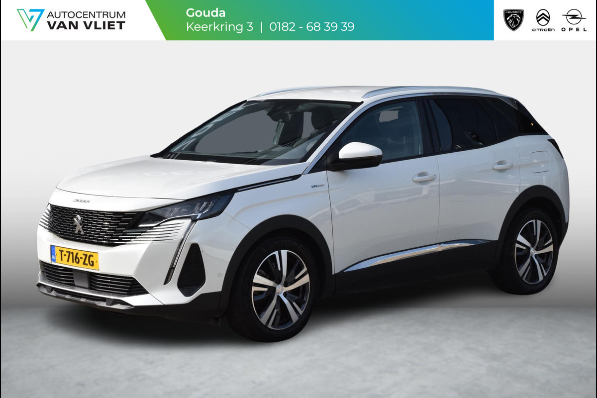 Peugeot 3008 1.6 HYbrid 225pk Allure Pack Business | Navigatie | Head-up Display | Bluetooth | Achteruitrijcamera | Apple Carplay/Android Auto | Stoelverwarming