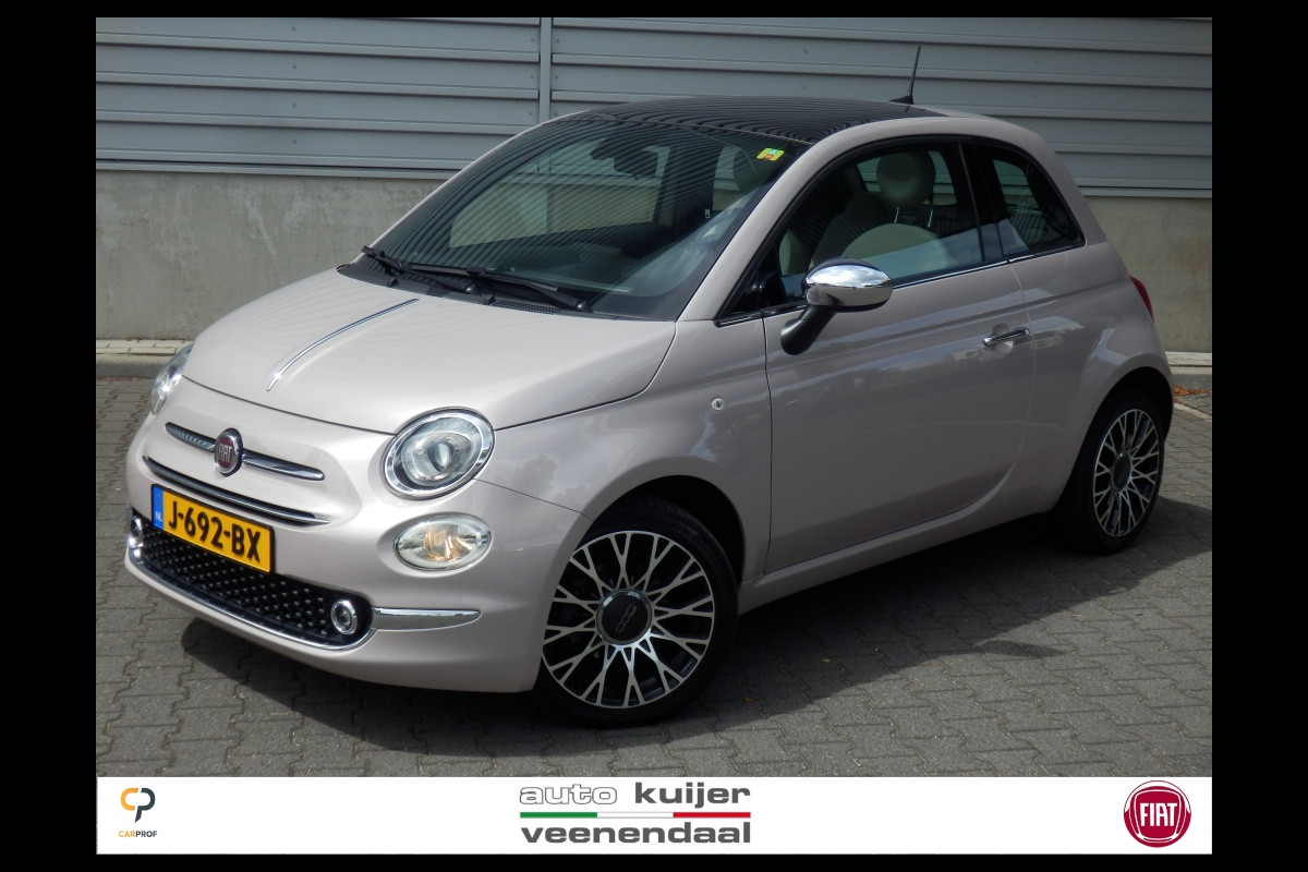 Fiat 500 70 pk. Hybride Star I Aut. airco I 16 inch LM velgen I