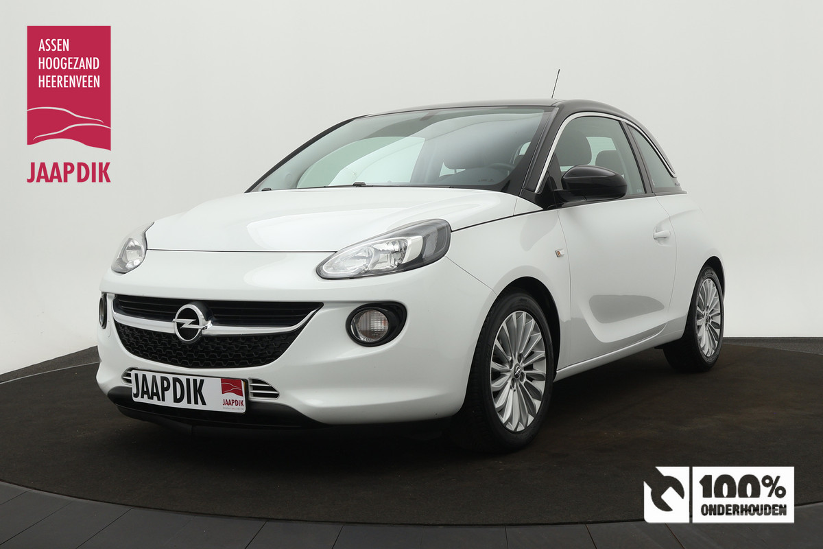 Opel ADAM BWJ 2017 / 1.0 Turbo 90PK Jam Favourite / Leer / Pano dak / Clima / Navi / Cruise / Stoelverw. / Stuurwiel verw. / Carplay /