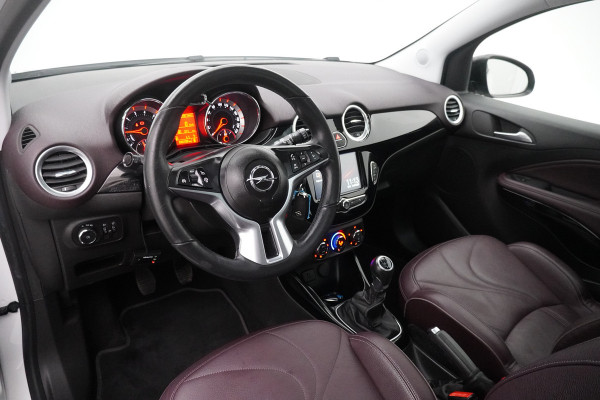 Opel ADAM BWJ 2017 / 1.0 Turbo 90PK Jam Favourite / Leer / Pano dak / Clima / Navi / Cruise / Stoelverw. / Stuurwiel verw. / Carplay /