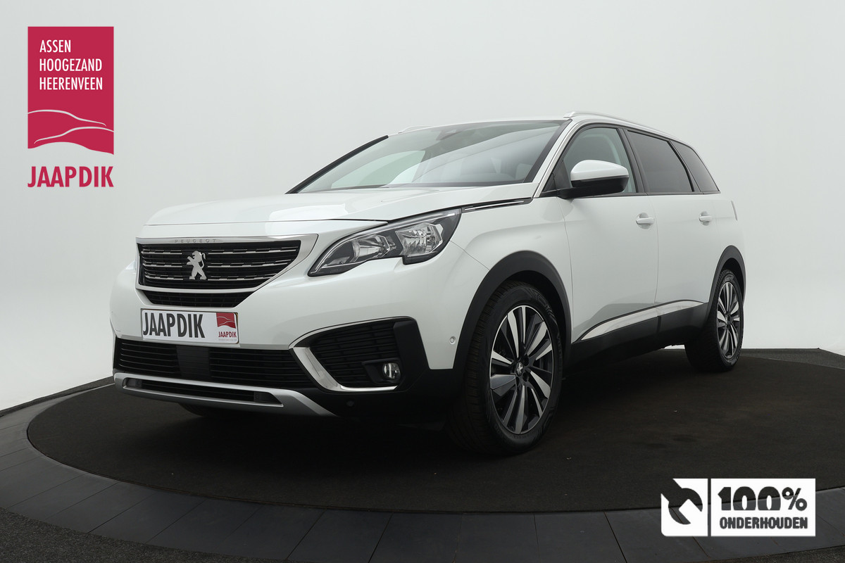 Peugeot 5008 BWJ 2020 1.2 PT 131PK Premium | NWE APK! | CLIMA | TREKHAAK | NAVI | 19'' LMV | HALF LEER | CARPLAY | CRUISE |