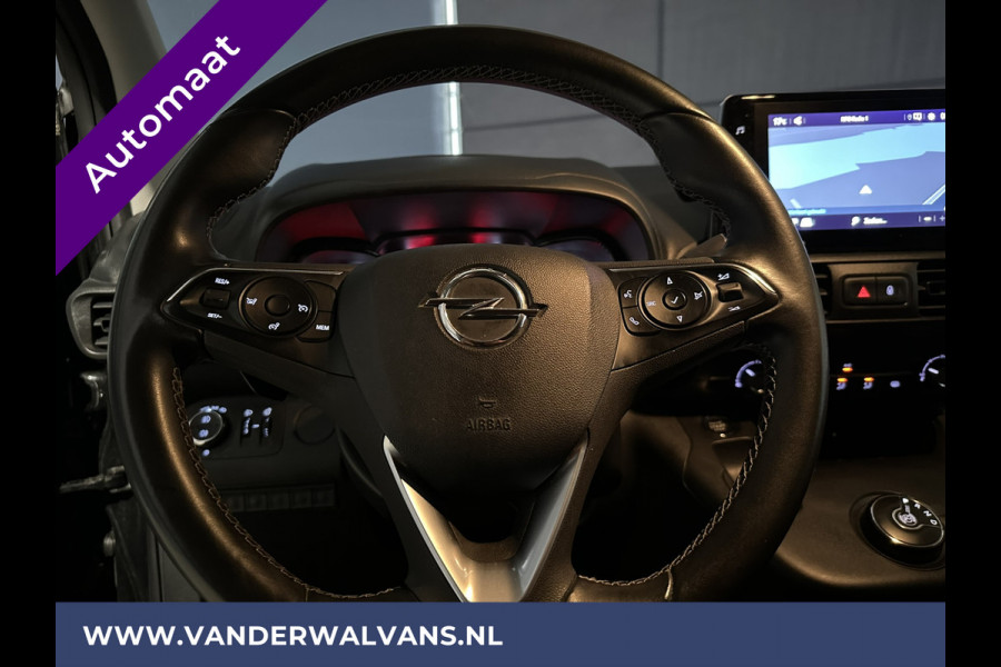 Opel Combo 1.5D 131pk Automaat L1H1 inrichting Euro6 Airco | Navigatie | Camera | Trekhaak Apple Carplay, Android Auto, Cruisecontrol, Parkeersensoren
